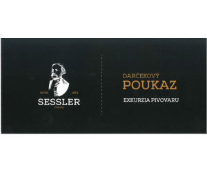 Darčekový poukaz na prehliadku pivovaru